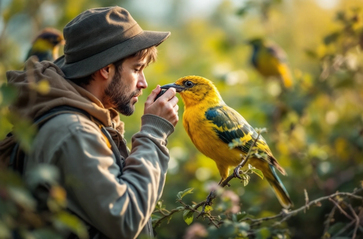 Professional image illustrating The Art of Bird Photography