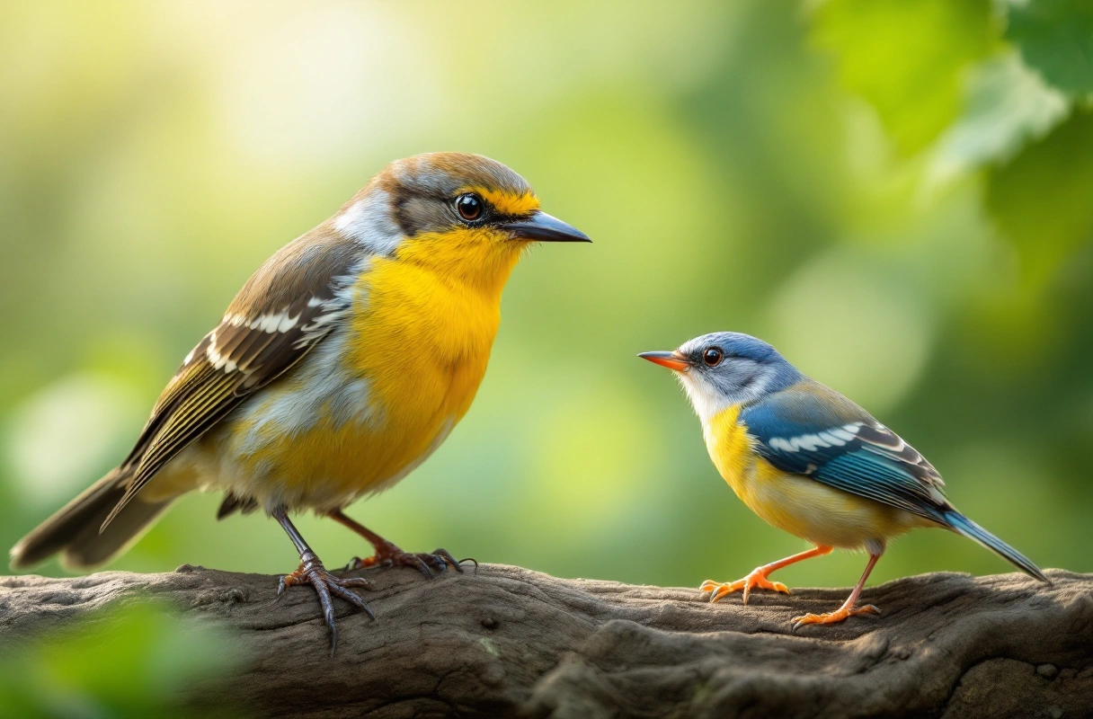 Professional image illustrating Common Bird Behaviors