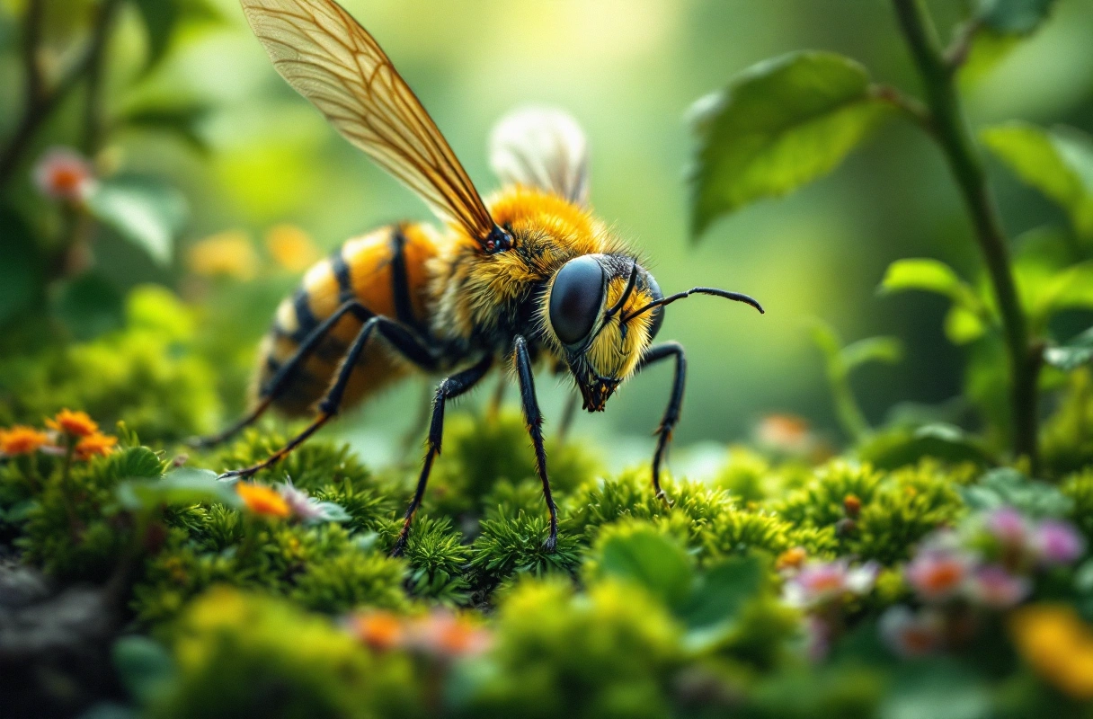 Professional image illustrating How Insects Contribute to Biodiversity