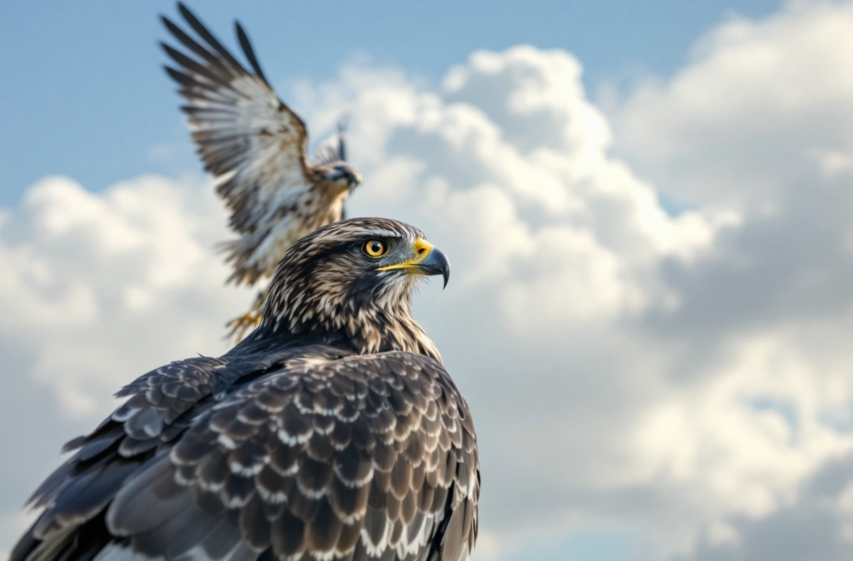 Professional image illustrating Understanding the Behavior of Raptors