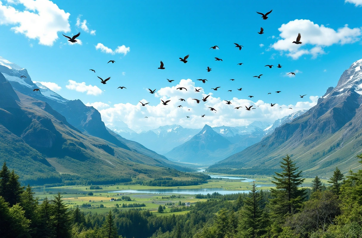 Professional image illustrating Top 10 Fascinating Bird Migration Patterns You Should Know