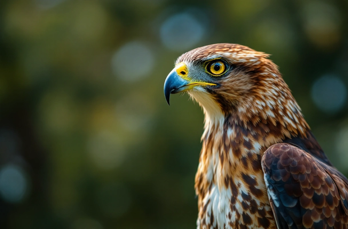 Professional image illustrating Key Identification Tips for Birds of Prey