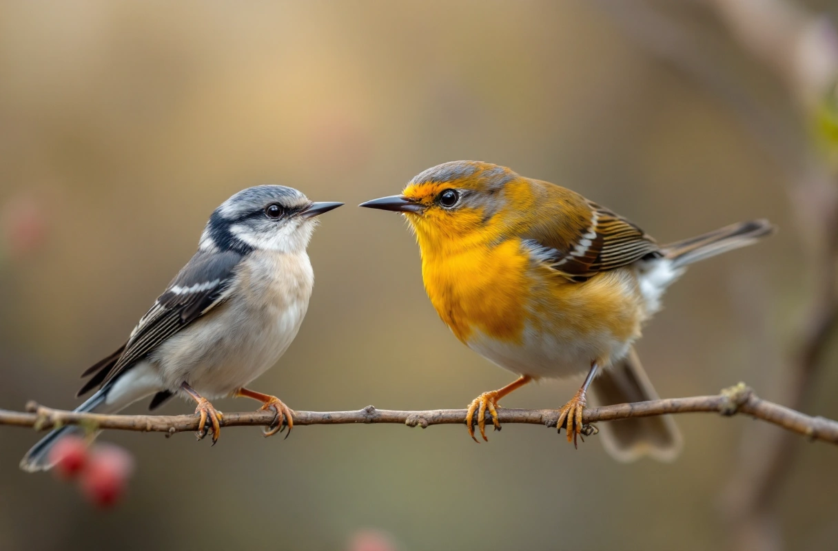 Professional image illustrating Common Bird Behaviors