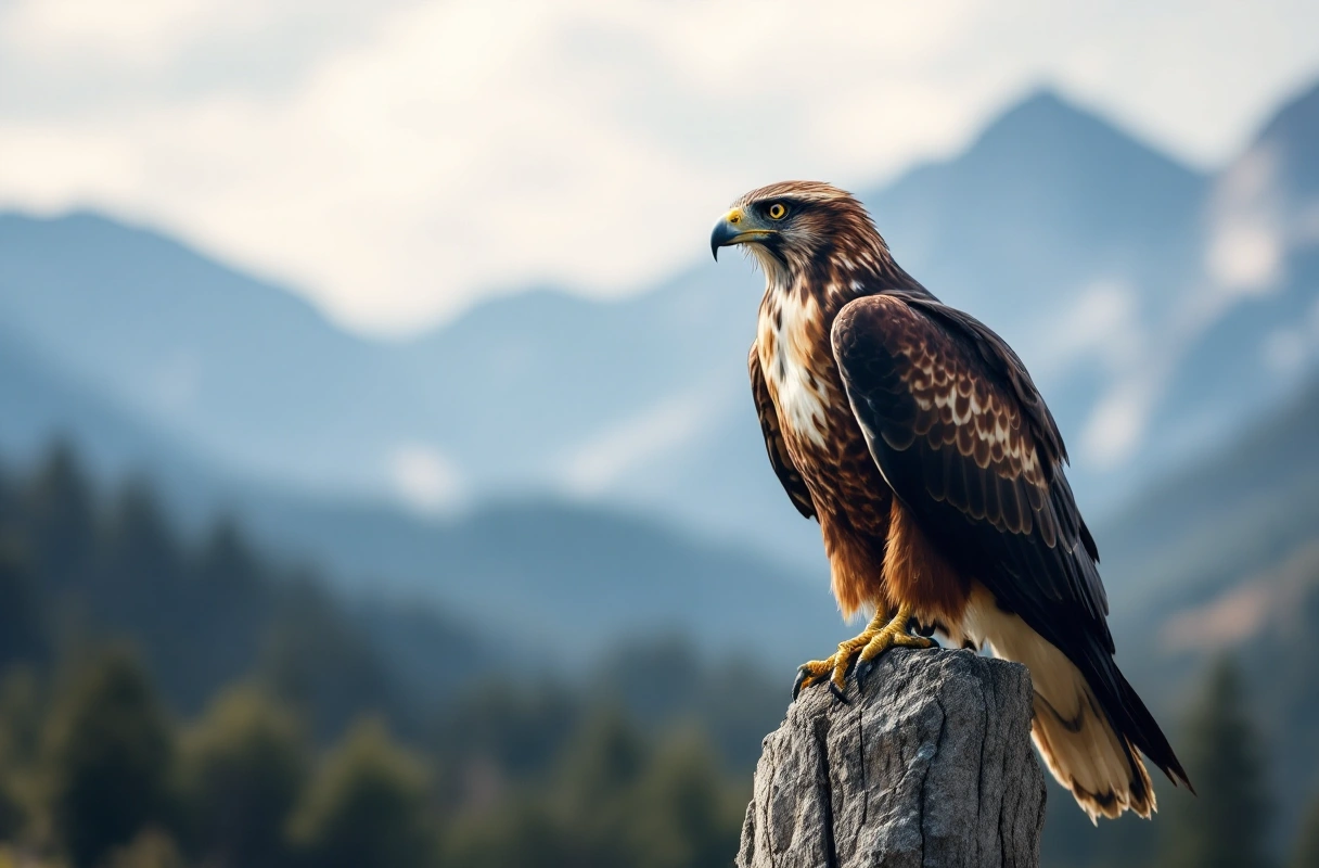 Professional image illustrating Understanding the Behavior of Raptors: A Detailed Overview