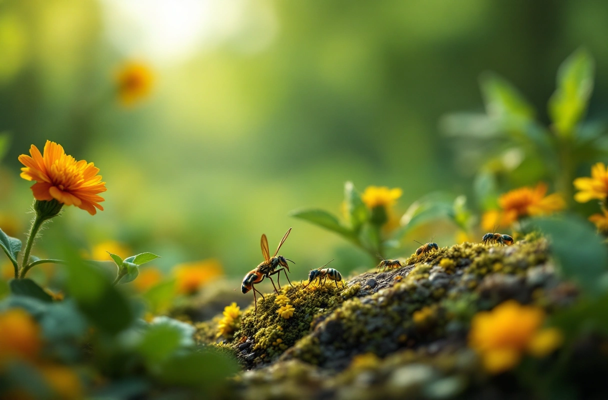 Professional image illustrating The Importance of Insect Biodiversity