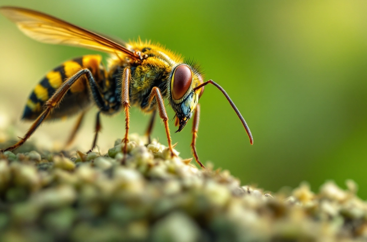 Professional image illustrating The Communication of Insects