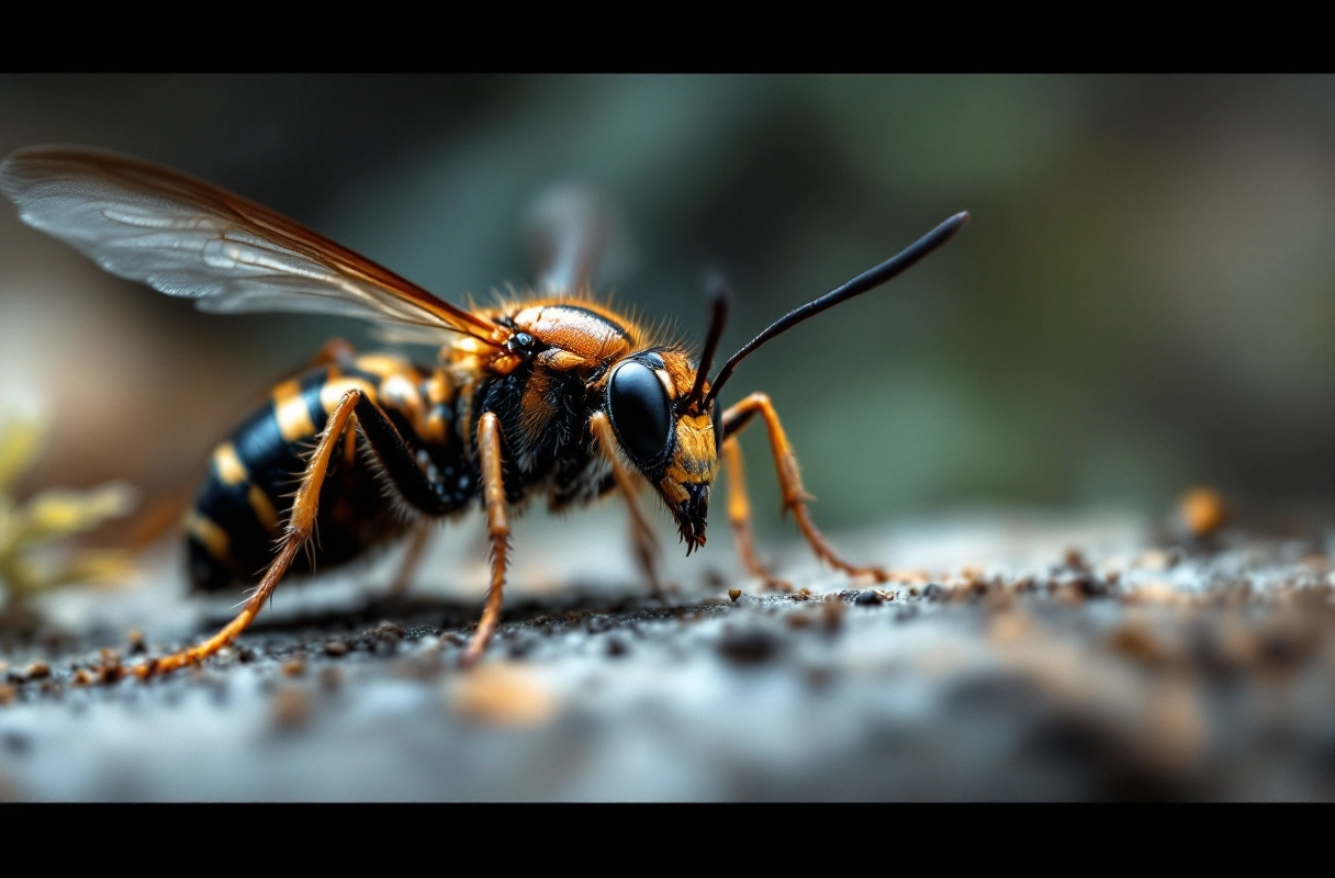 Professional image illustrating Survival Tactics of Insects