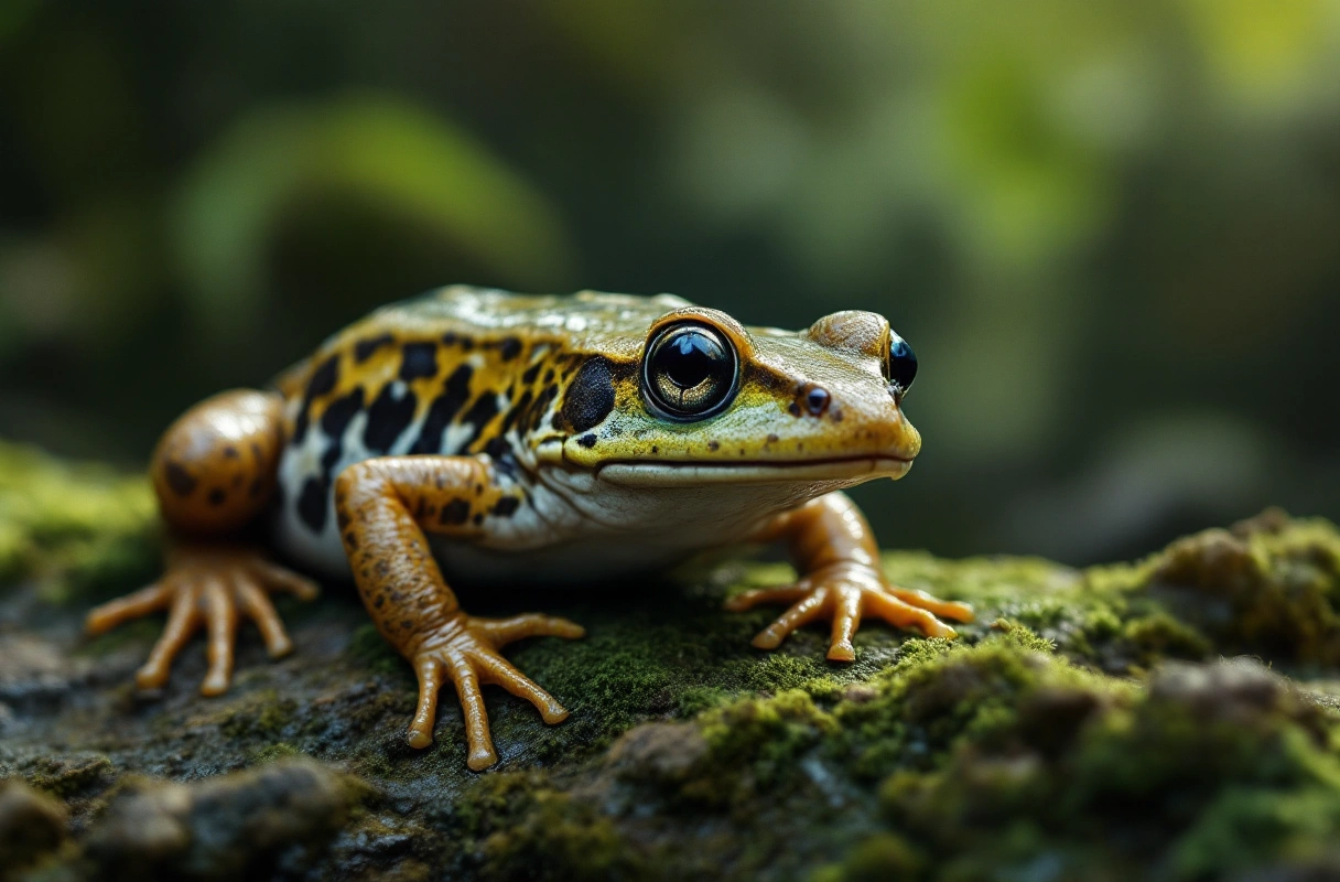 Professional image illustrating Top Endangered Amphibian Species