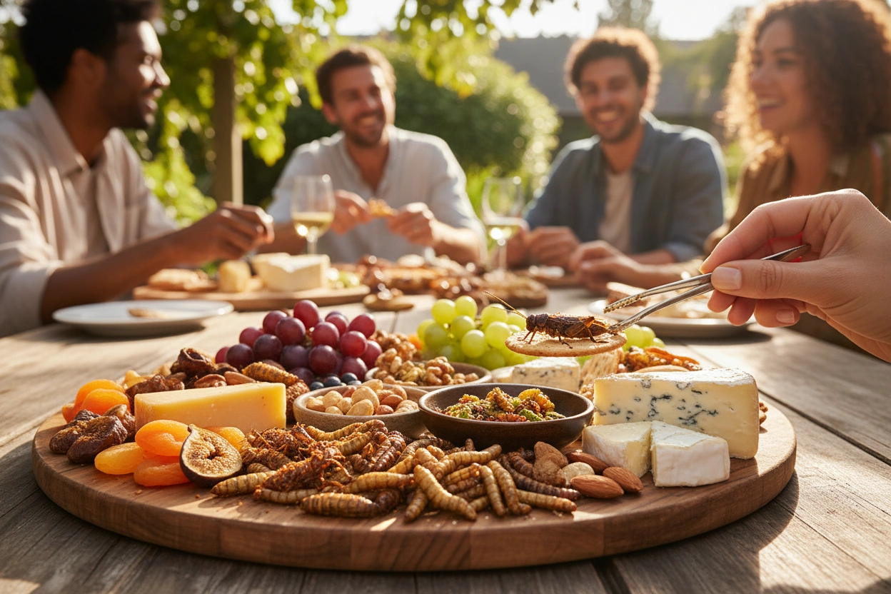 Professional image illustrating Common Misconceptions About Edible Insects