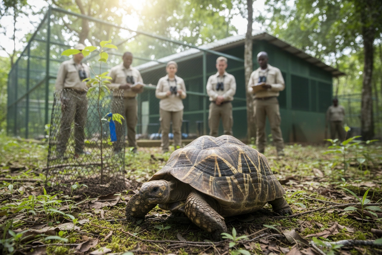 Professional image illustrating Top 10 Endangered Reptile Species and Their Conservation