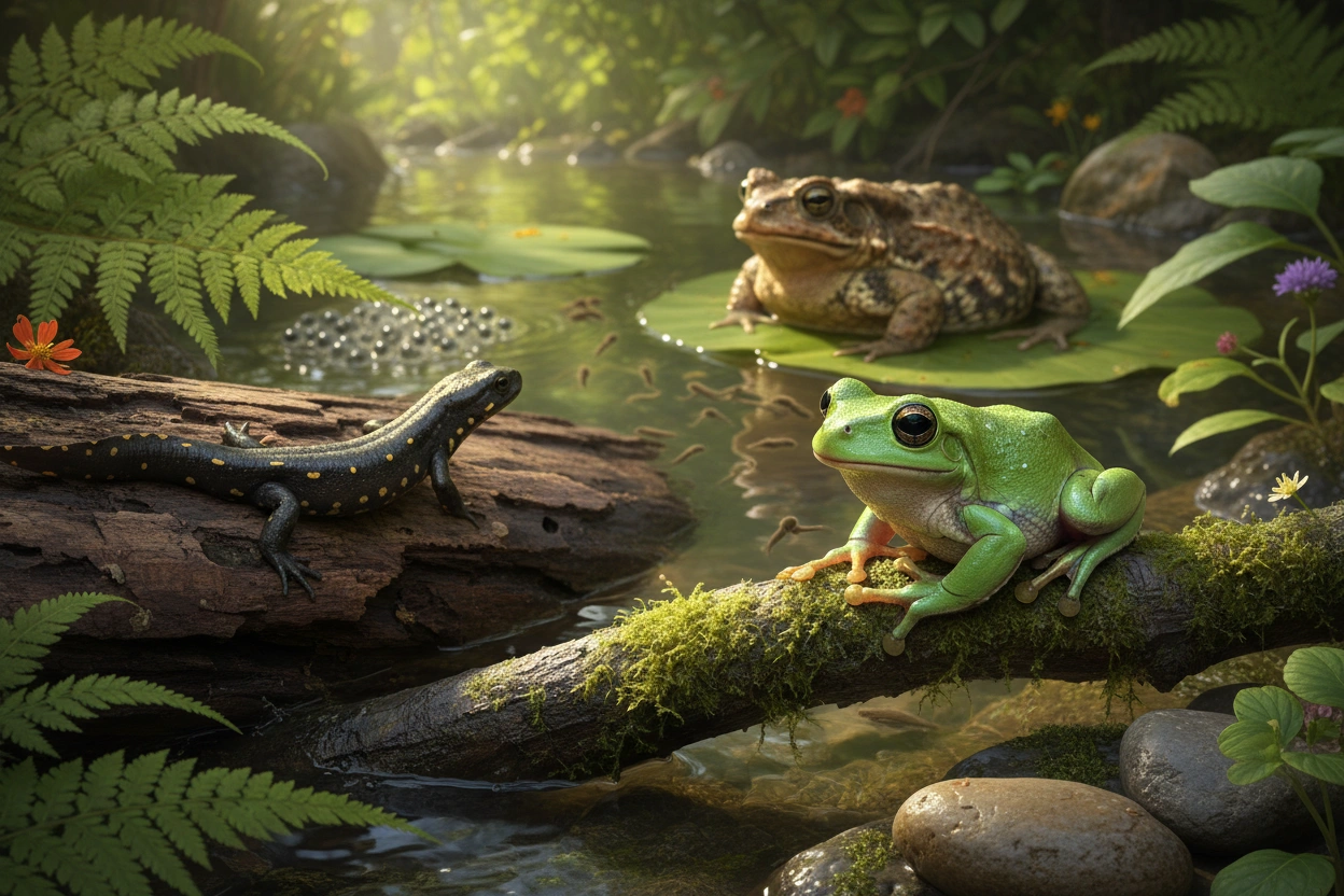 Professional image illustrating Understanding Amphibians: The Basics