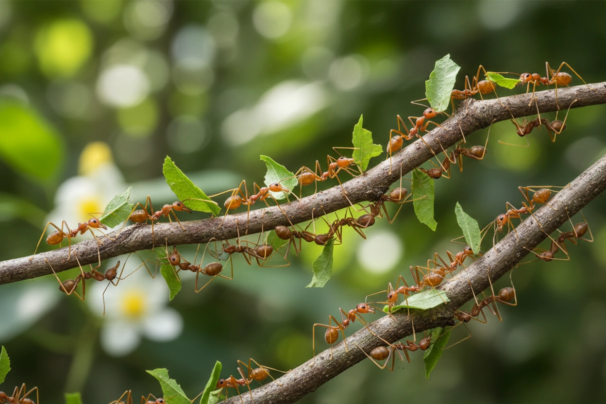 Professional image illustrating Social Behavior in Insects