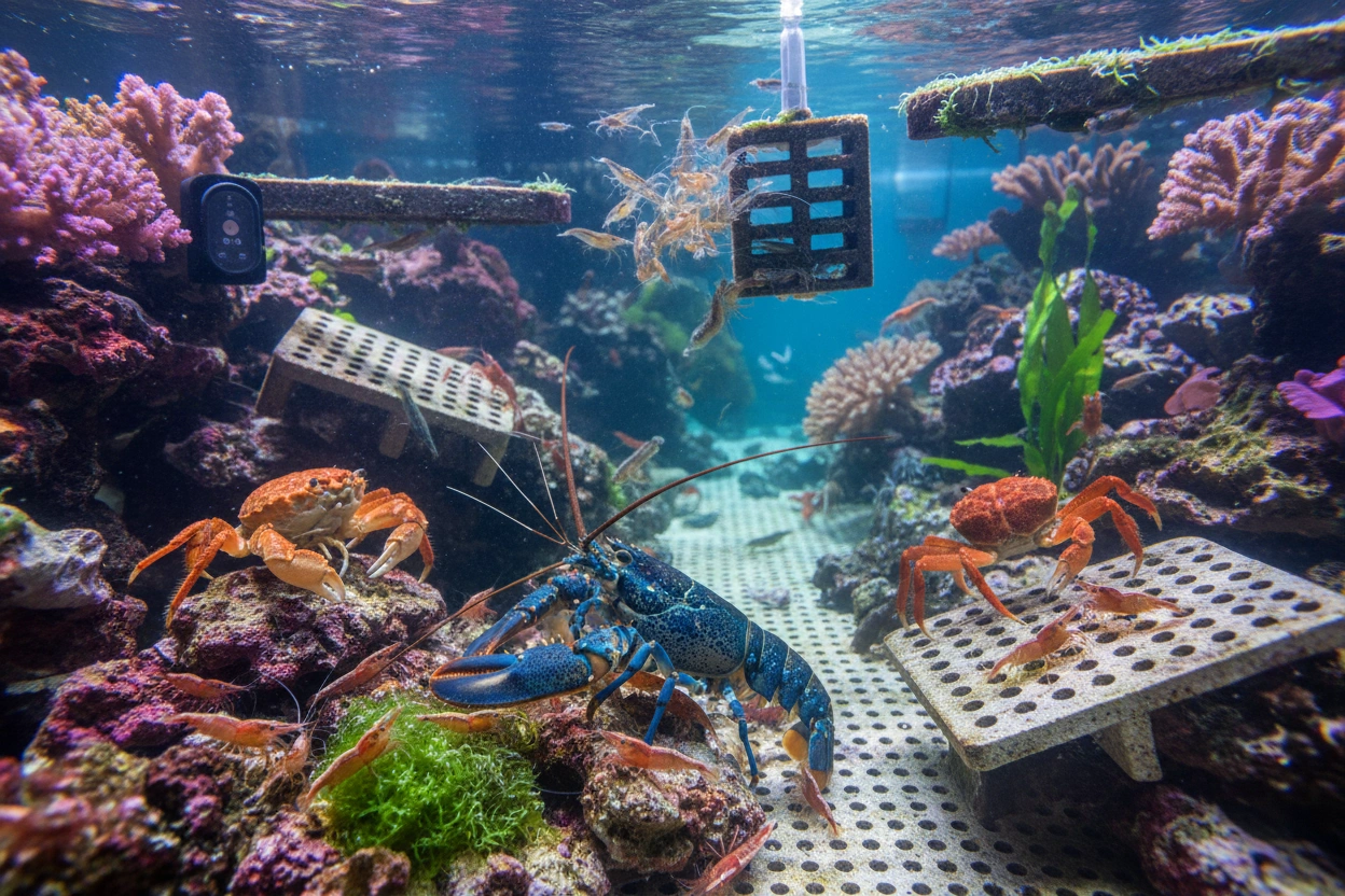 Optimize Aquatic Habitats for Healthy Crustaceans