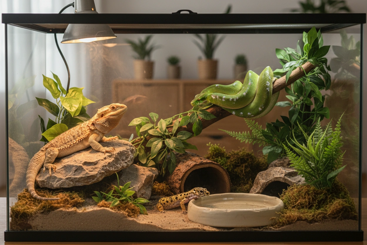 Professional image illustrating Essential Reptile Care Tips