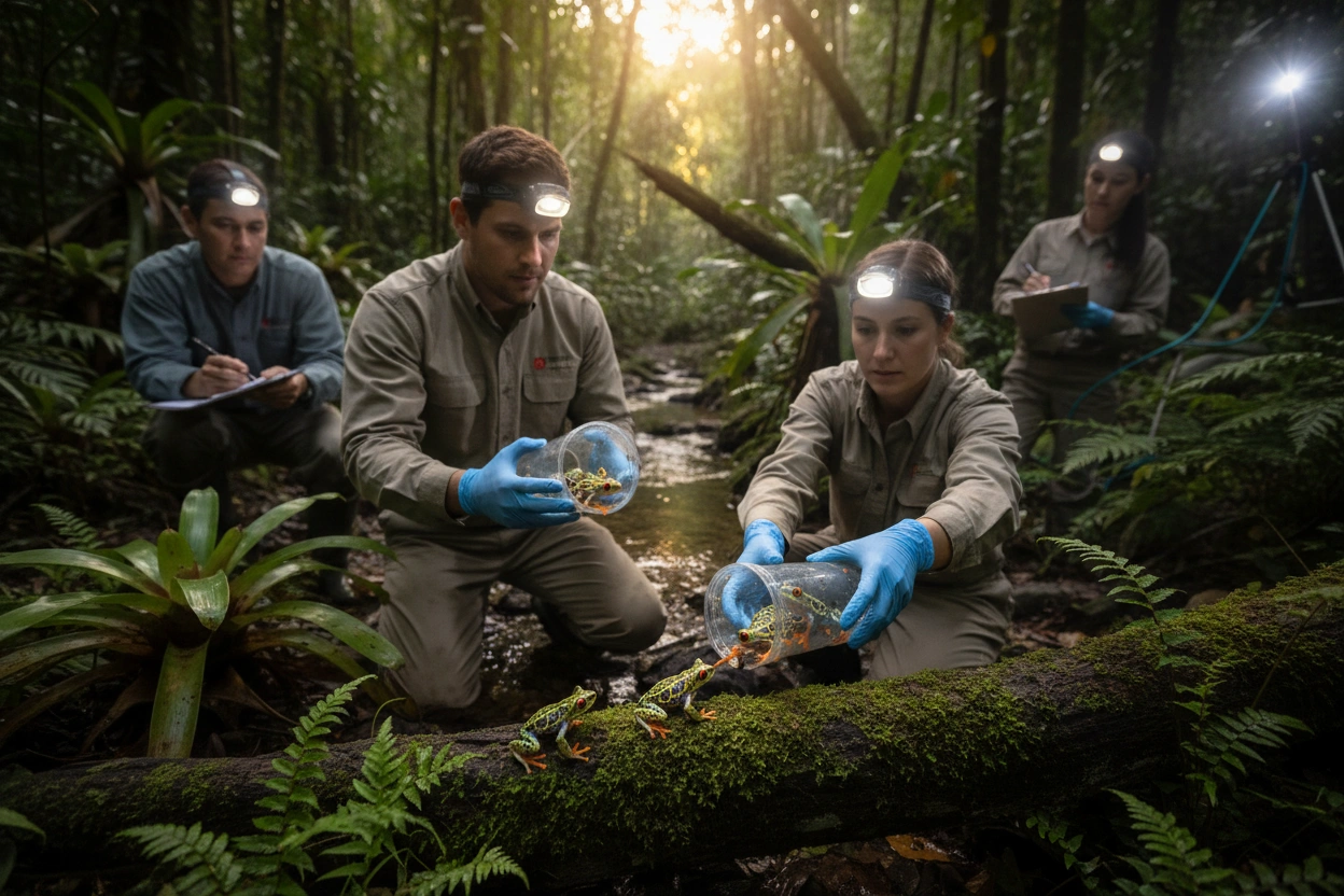 Professional image illustrating Top 10 Amphibian Conservation Efforts to Support