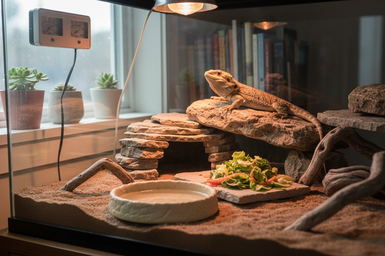 Professional image illustrating Understanding the Needs of Reptiles