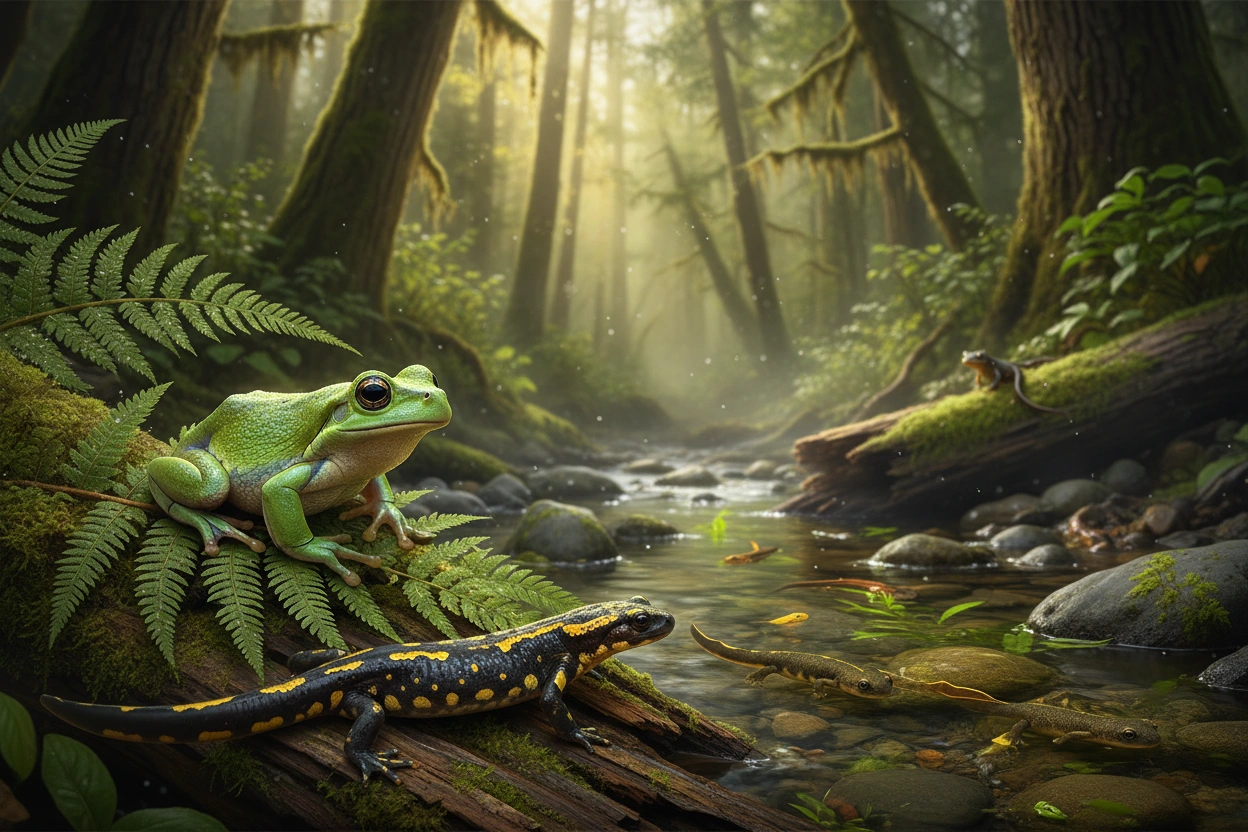 Professional image illustrating Understanding Amphibians and Their Importance