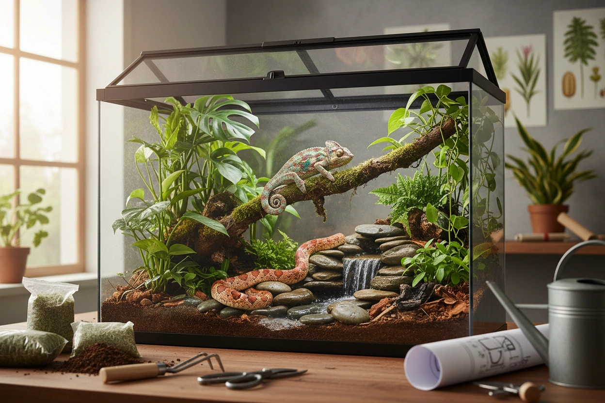 Expert Tips for Creating Naturalistic Reptile Habitats