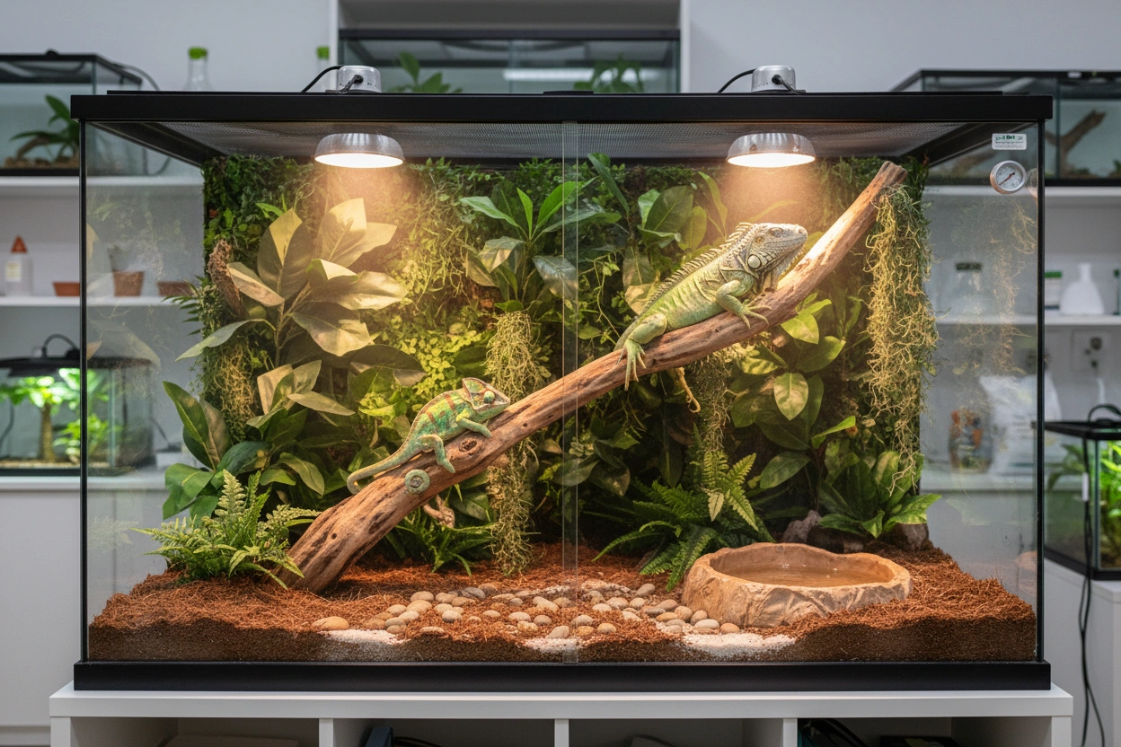 Professional image illustrating Designing the Naturalistic Habitat