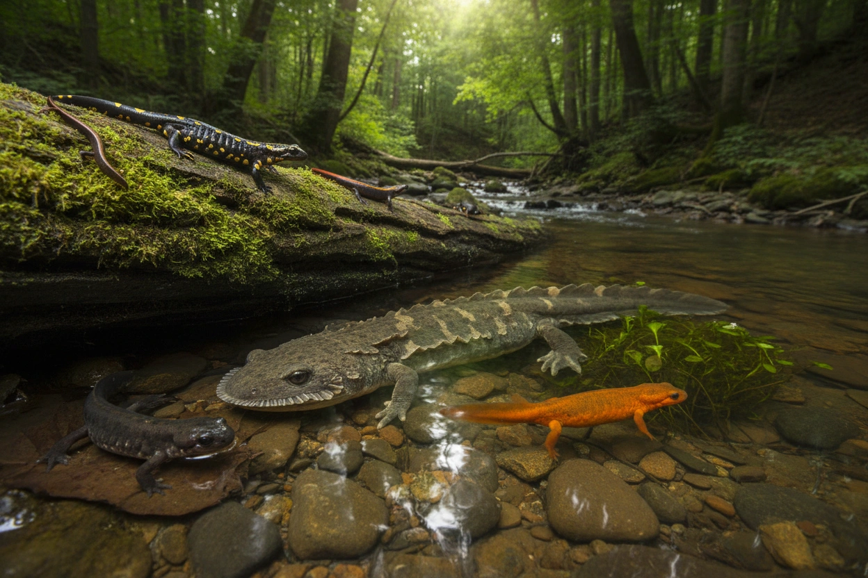 Professional image illustrating Understanding Salamander Diversity
