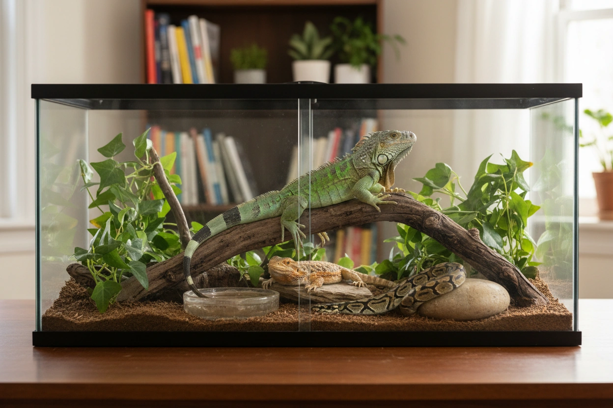 Professional image illustrating Understanding Common Reptiles as Pets