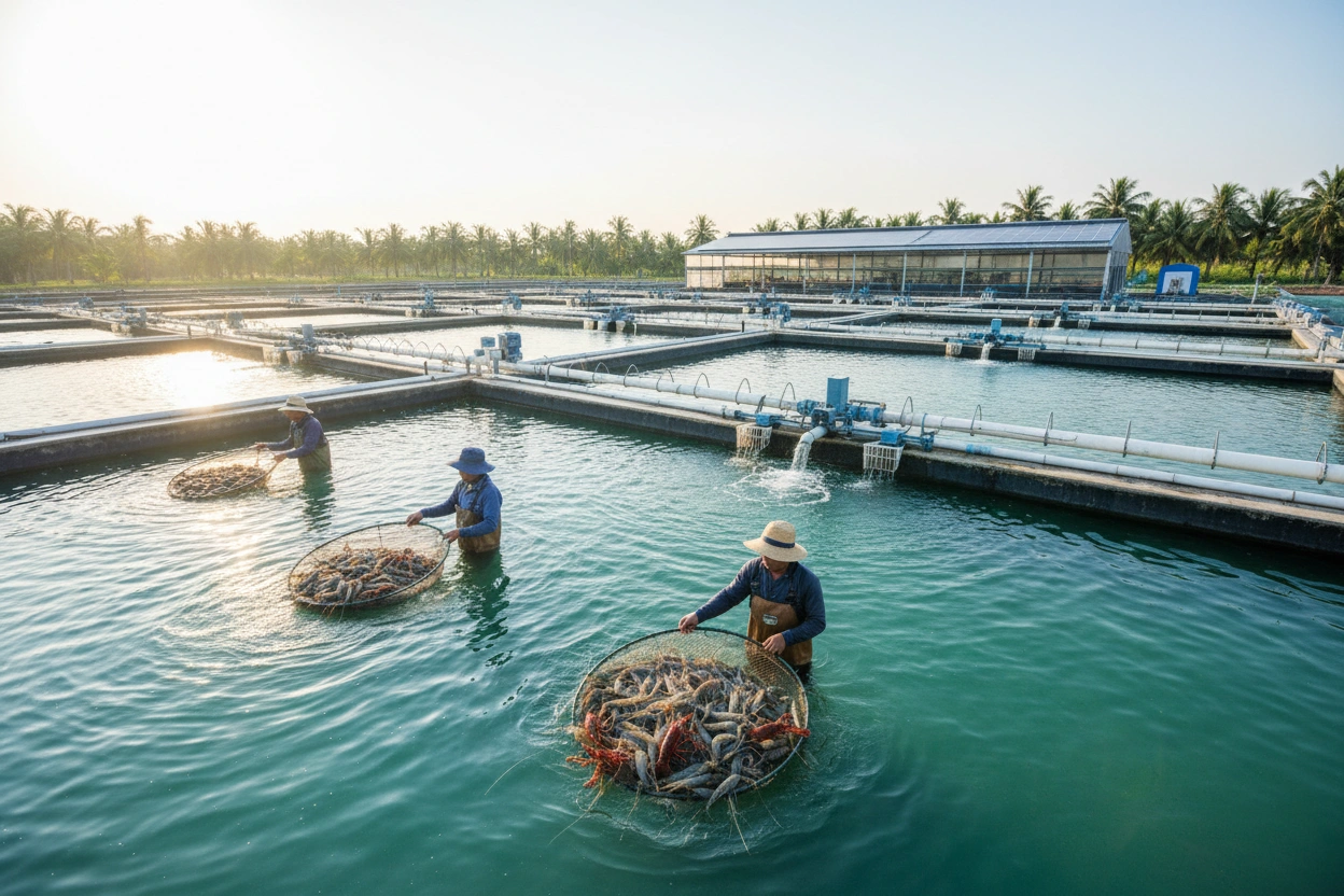 Professional image illustrating Top Crustaceans Strategies for Optimizing Aquaculture