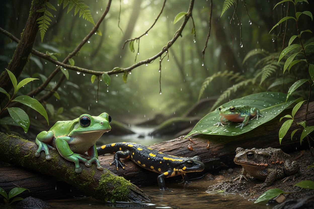 Professional image illustrating Understanding Amphibians