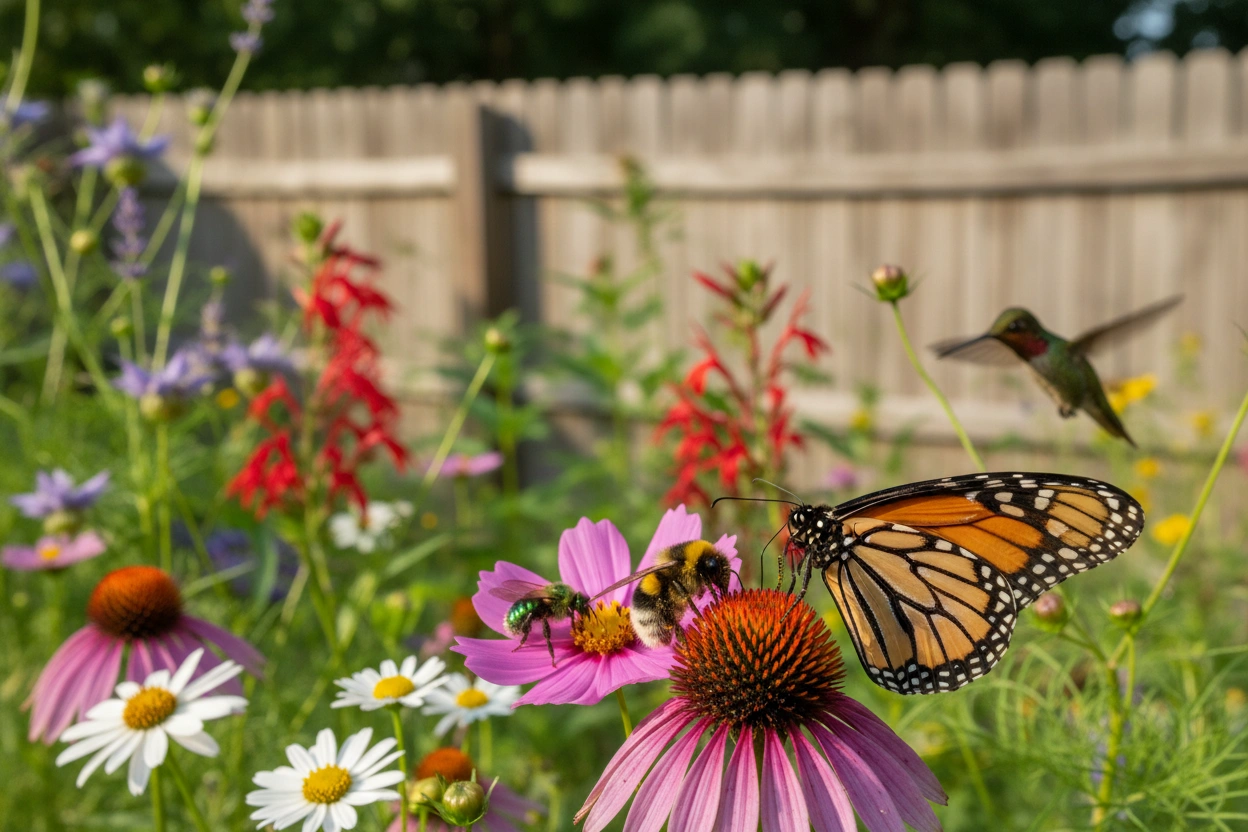 Professional image illustrating Simple Tips to Attract Pollinator Insects