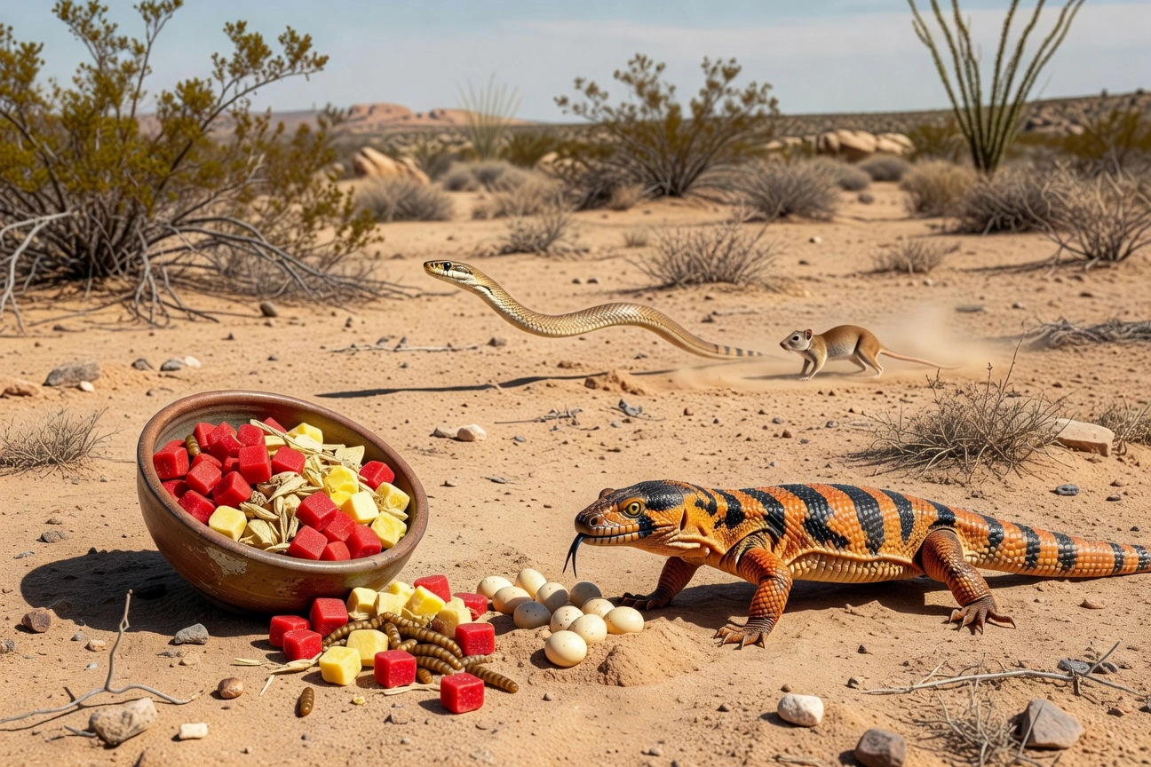 Professional image illustrating Common Misconceptions About Reptile Diets
