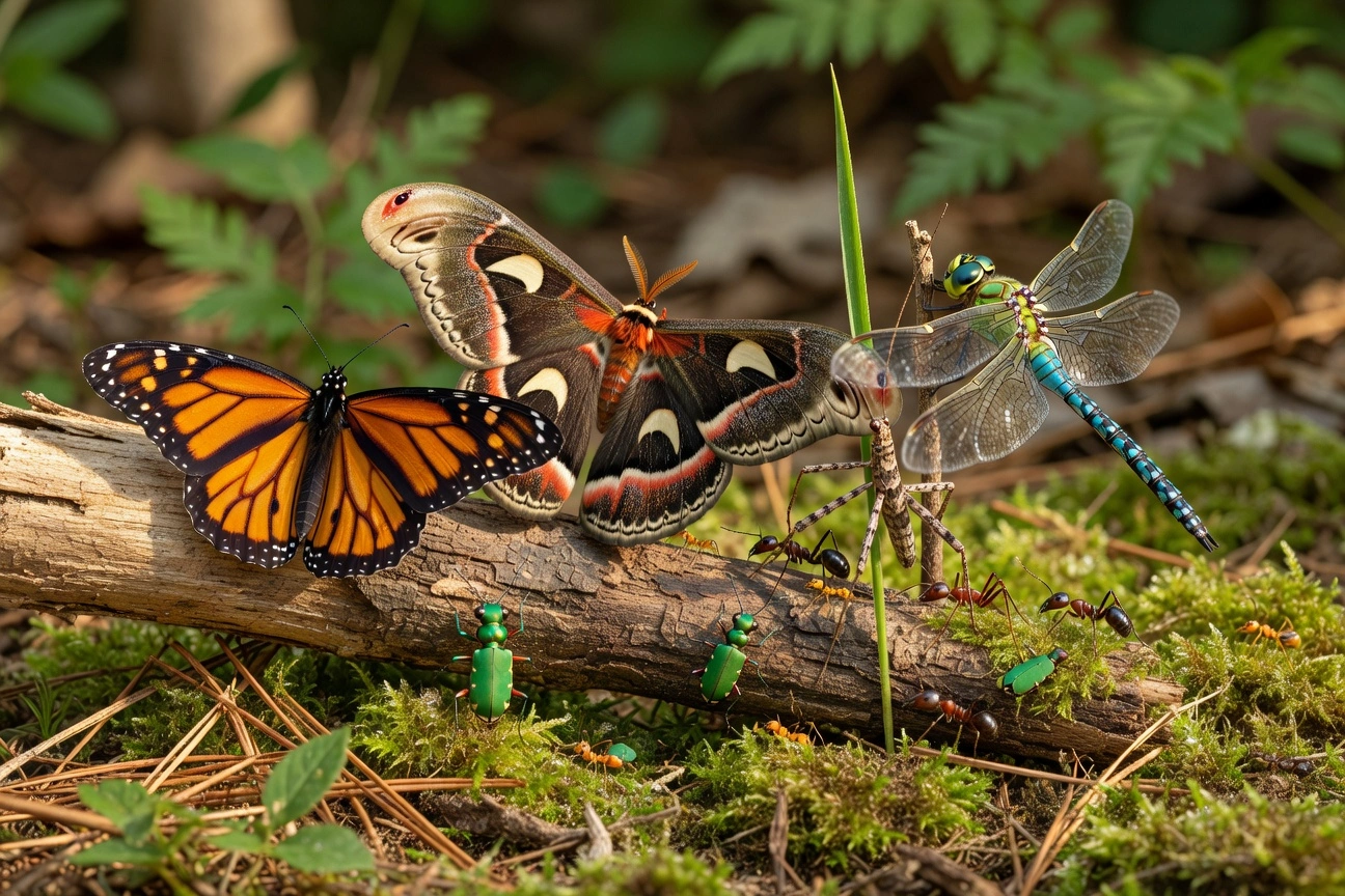 Professional image illustrating Insect Species Identification