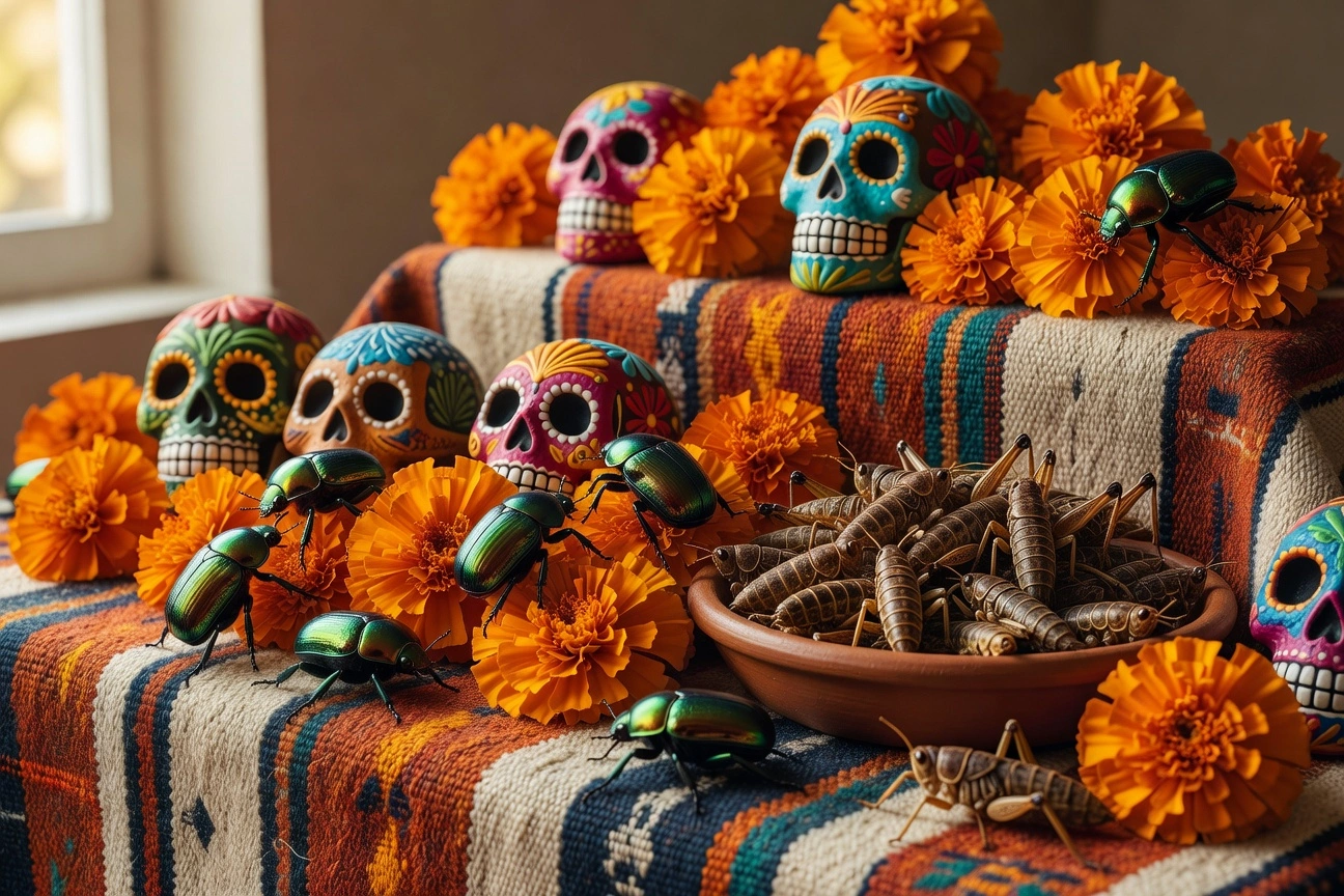 Professional image illustrating Insects in Cultural Traditions