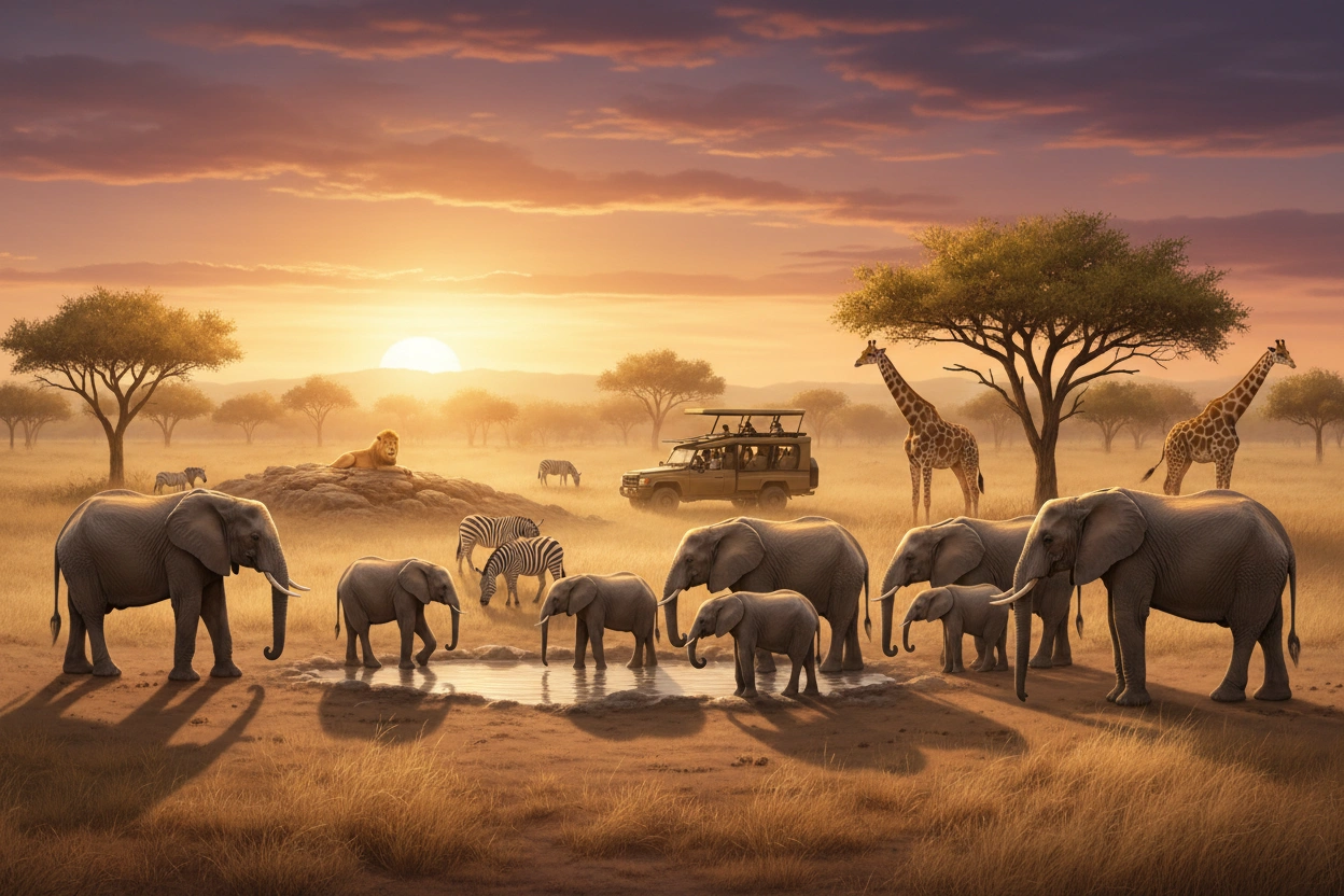 Professional image illustrating Understanding the Safari Experience