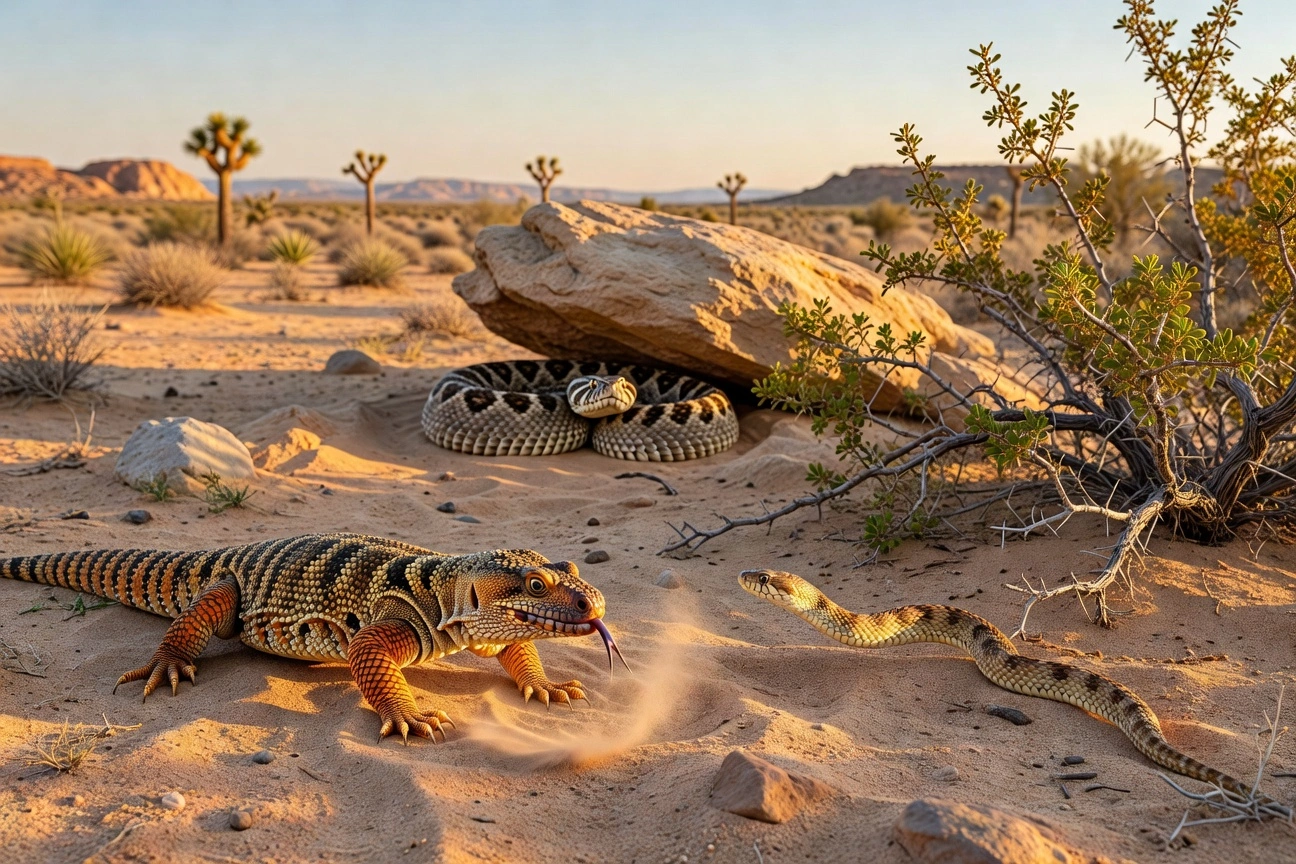 Professional image illustrating Common Misconceptions About Reptiles