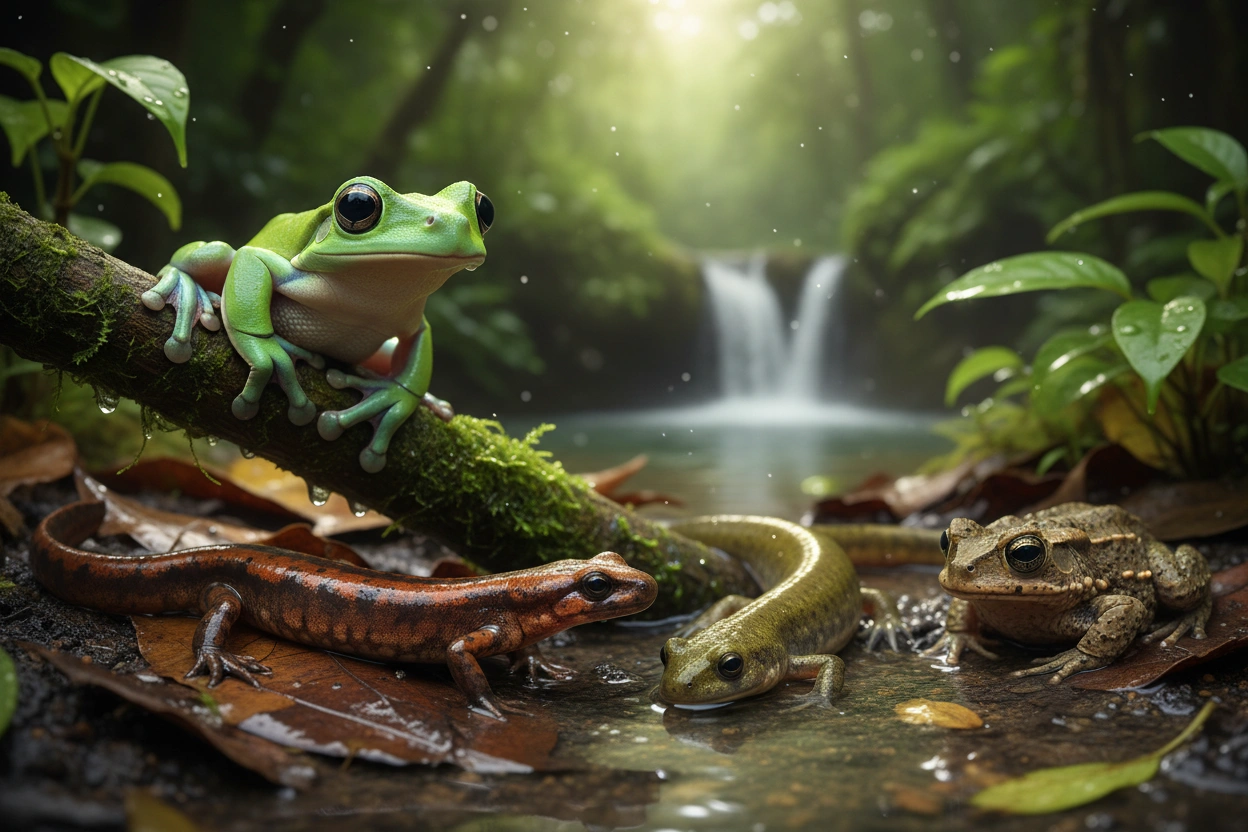 Professional image illustrating Understanding Amphibians