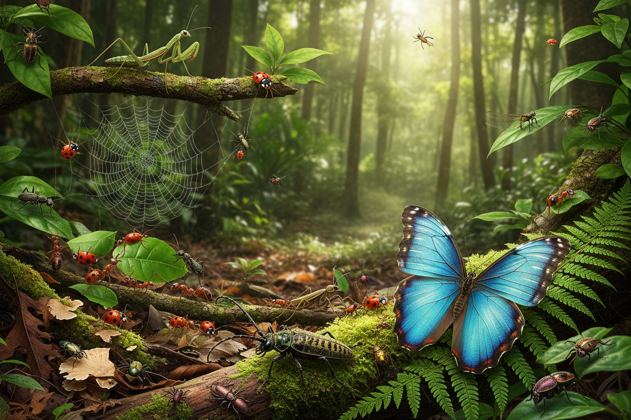 Professional image illustrating Understanding Insect Biodiversity