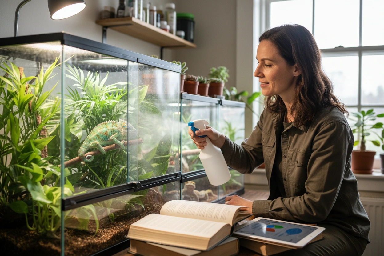 Professional image illustrating Actionable Insights for Reptile Owners