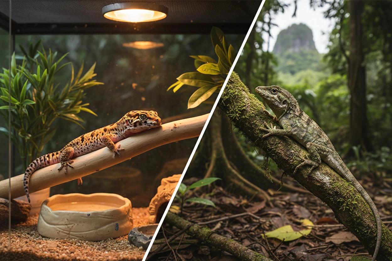 Key Differences Between Pet Reptiles and Wild Species