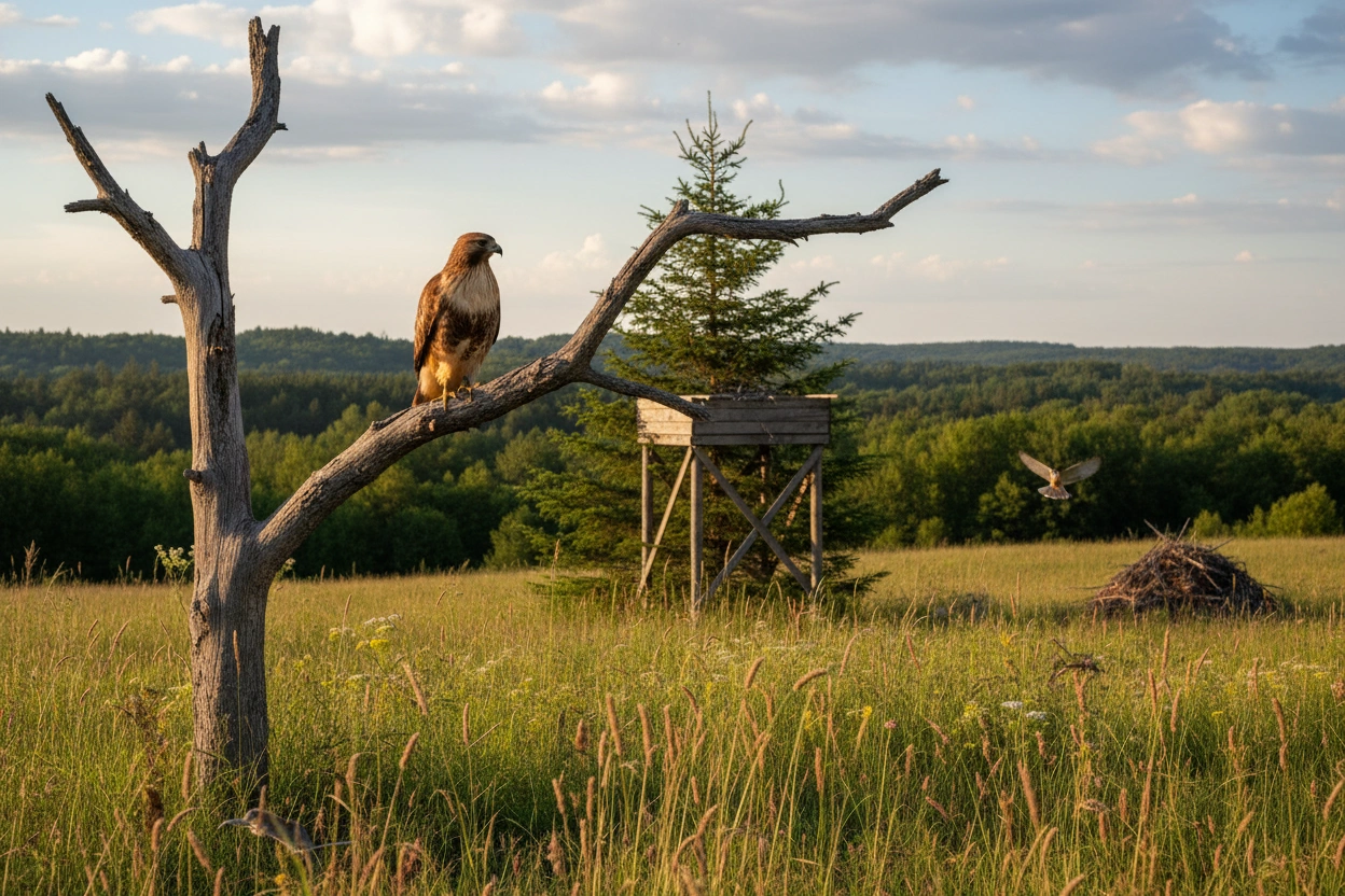 Professional image illustrating Creating Bird-Friendly Habitats