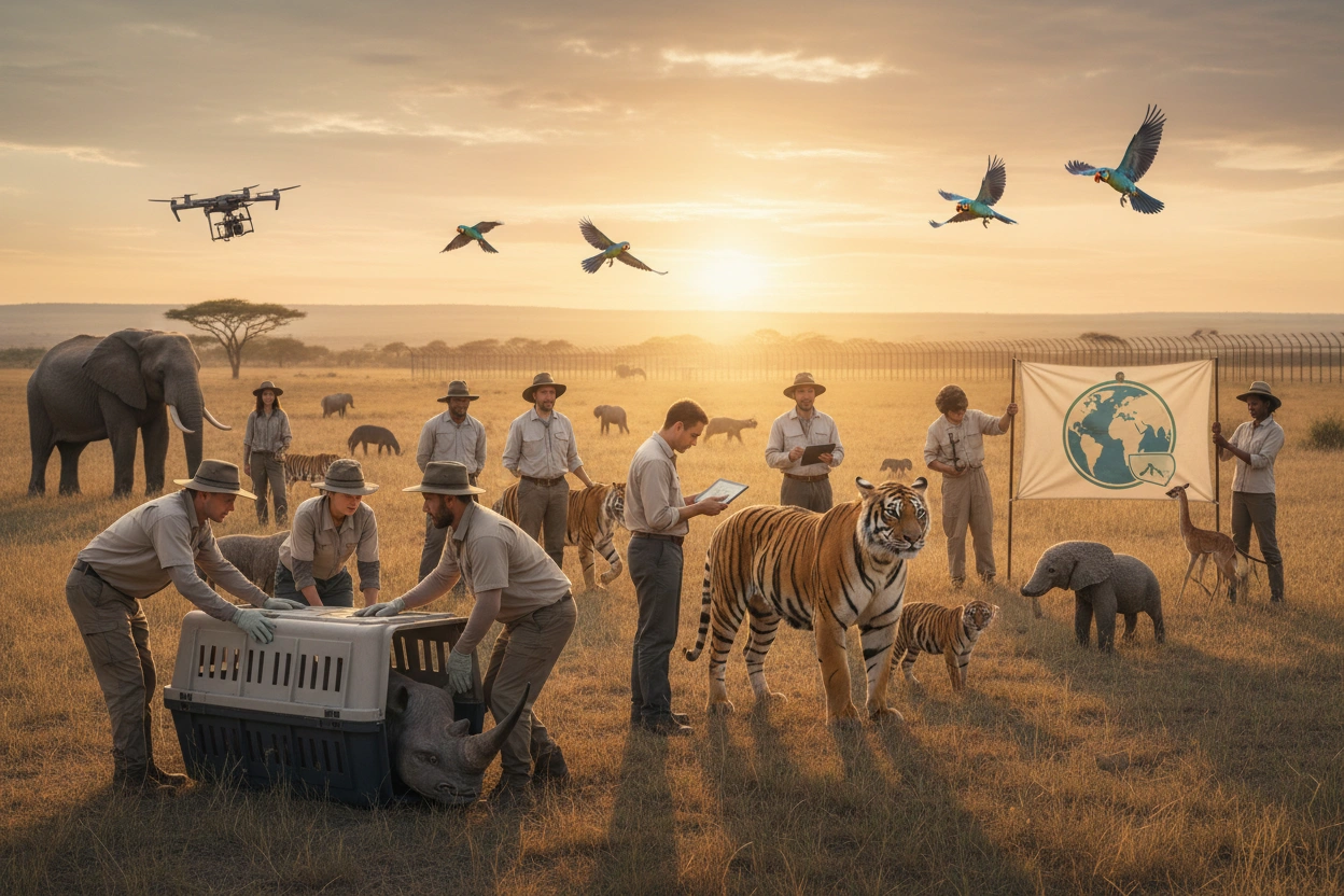 Professional image illustrating Conservation Efforts: A Global Responsibility
