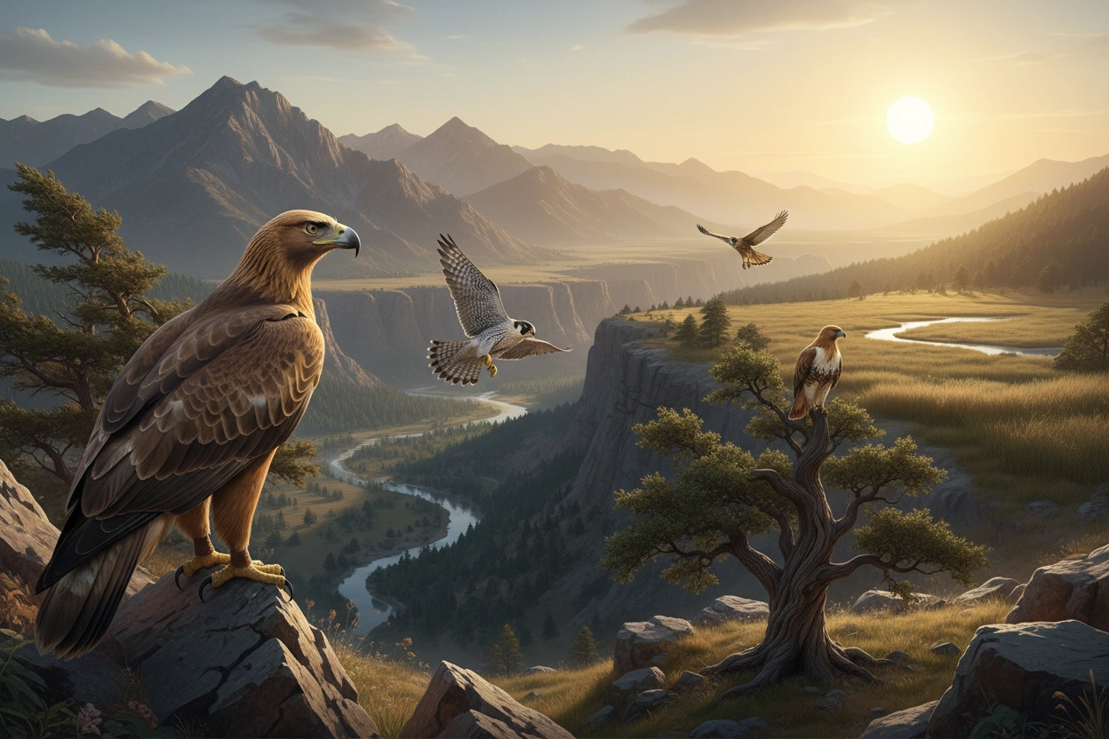Identify Birds of Prey Across Various Habitats