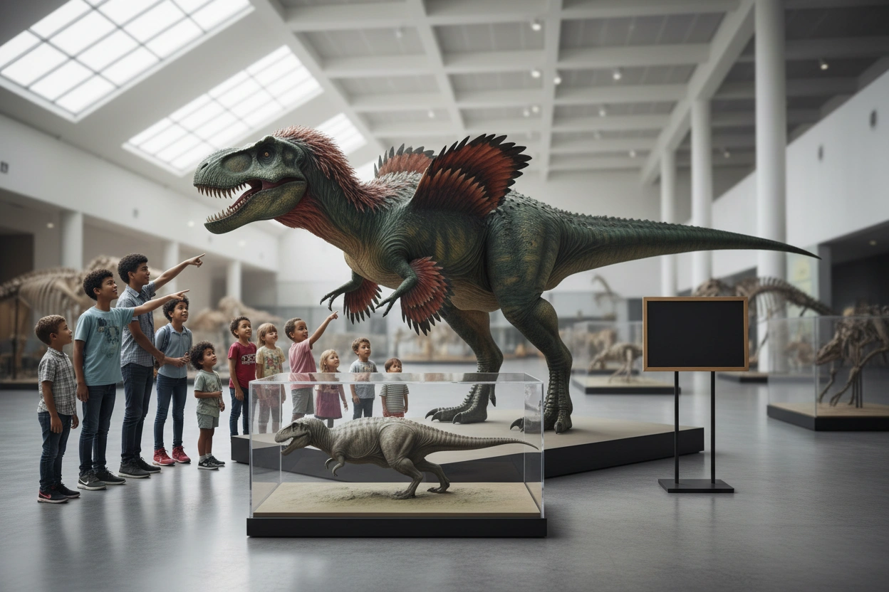 Professional image illustrating Common Misconceptions About Prehistoric Animals