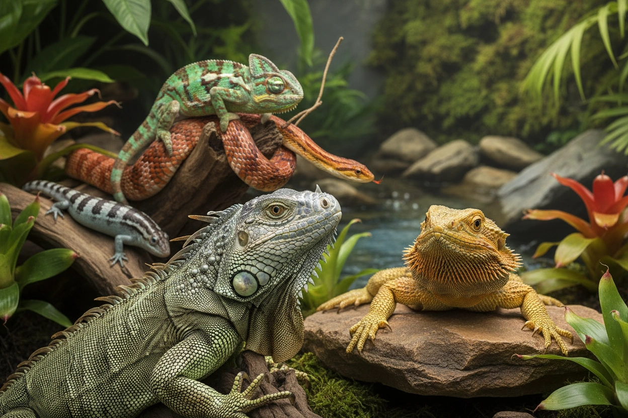 Professional image illustrating Understanding Popular Reptiles