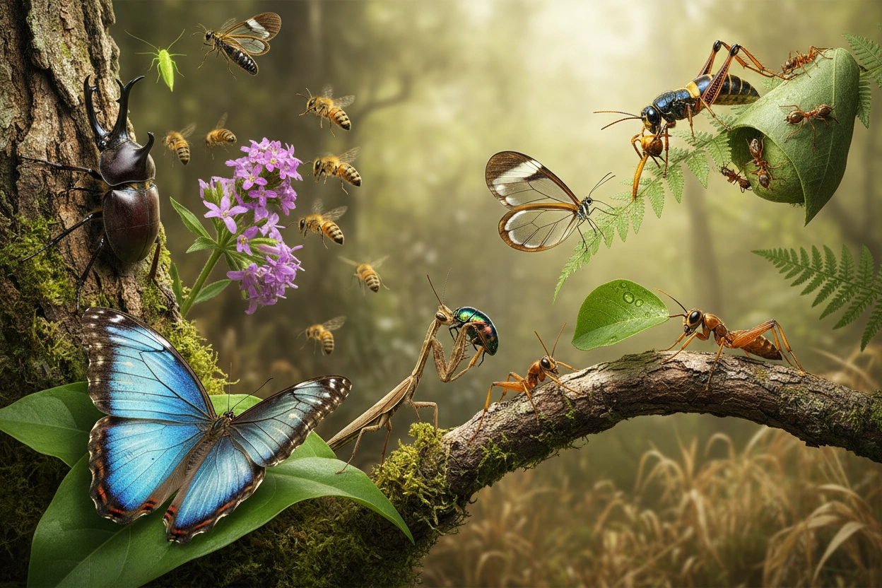 10 Fascinating Insect Species and Their Unique Behaviors