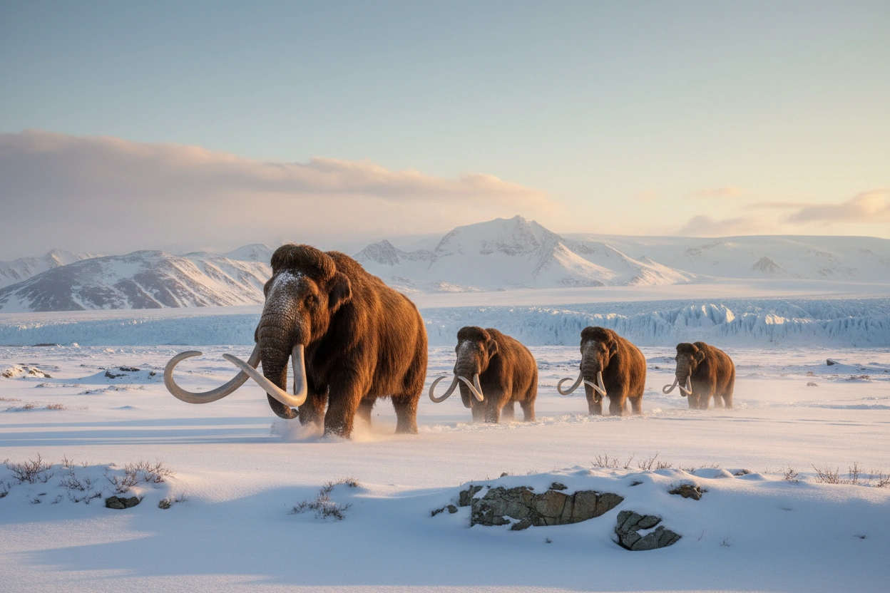 Professional image illustrating 2. Woolly Mammoth