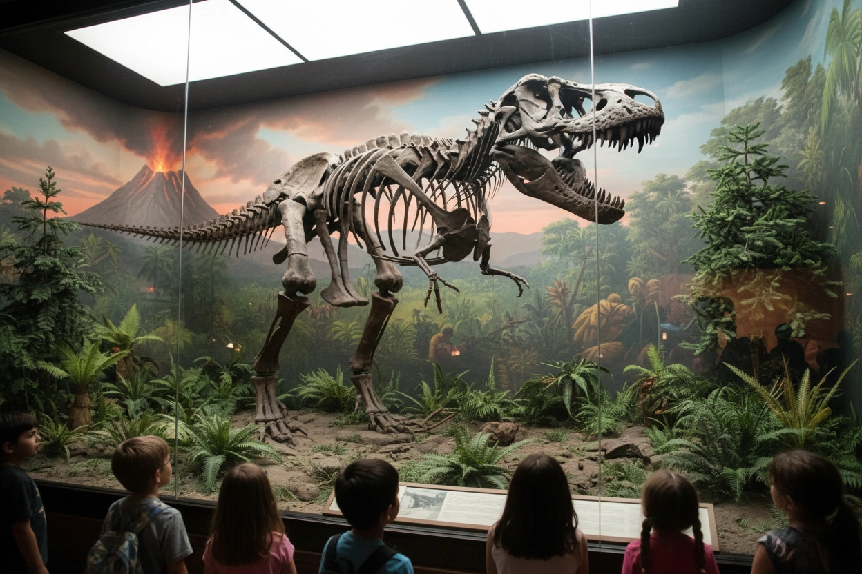 Professional image illustrating 1. Tyrannosaurus Rex