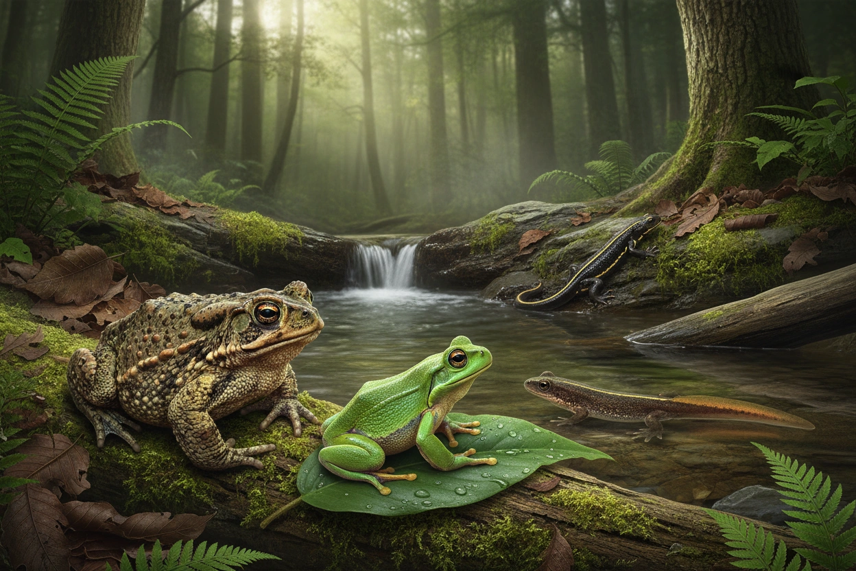 Professional image illustrating Understanding Amphibians