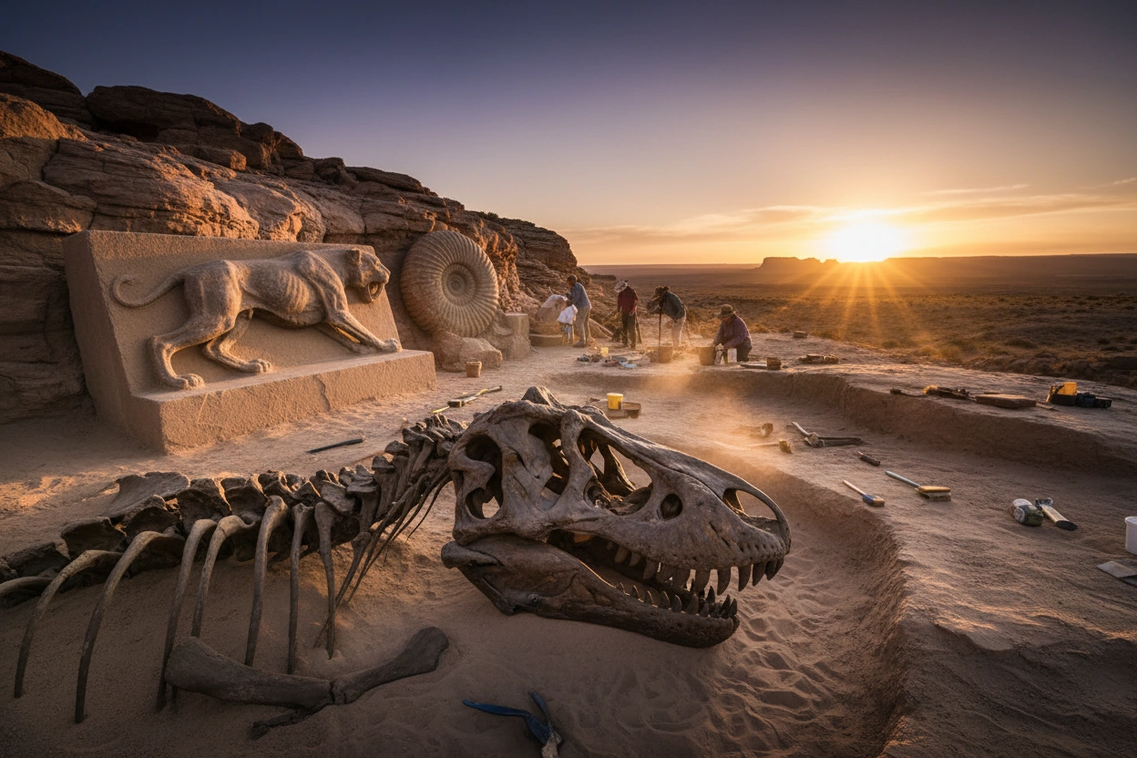 Professional image illustrating Top 10 Most Fascinating Extinct Animals You Should Know About