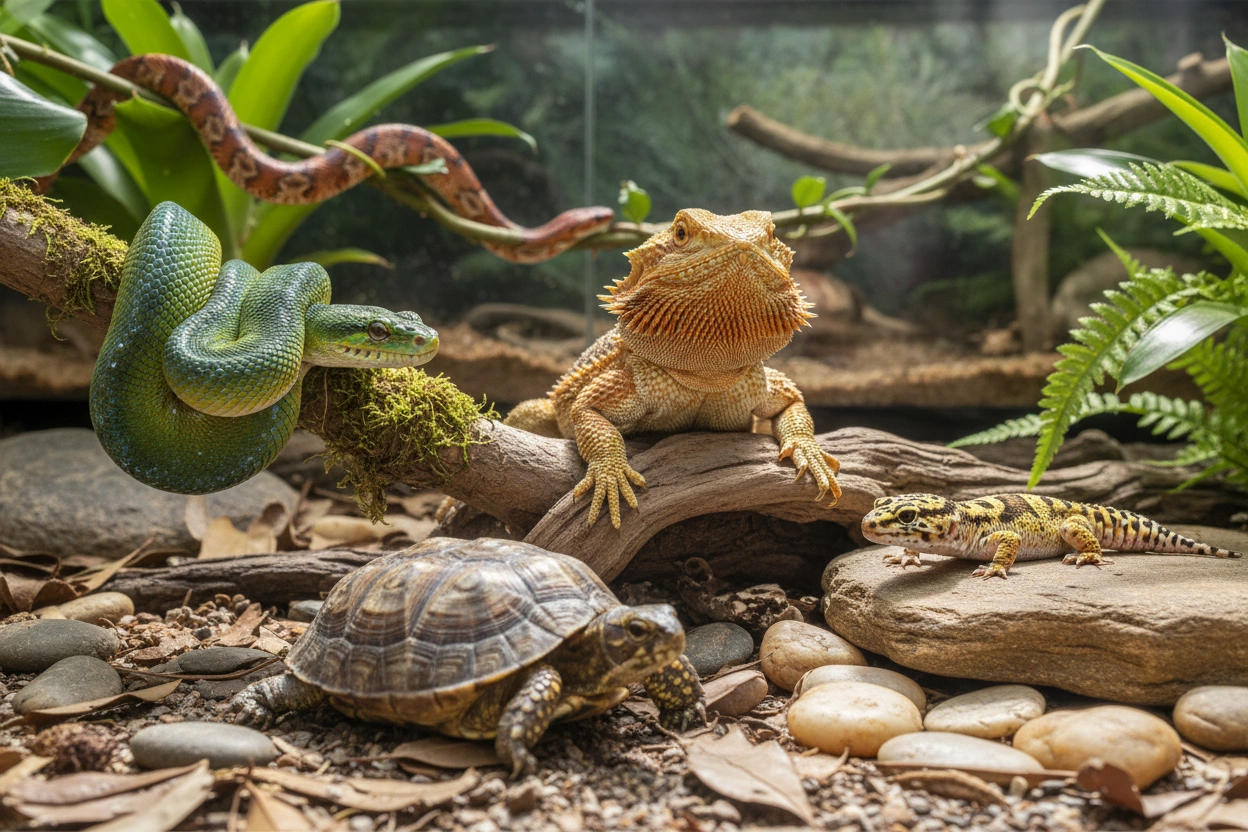 Comparing Reptile Species: Find Your Ideal Pet
