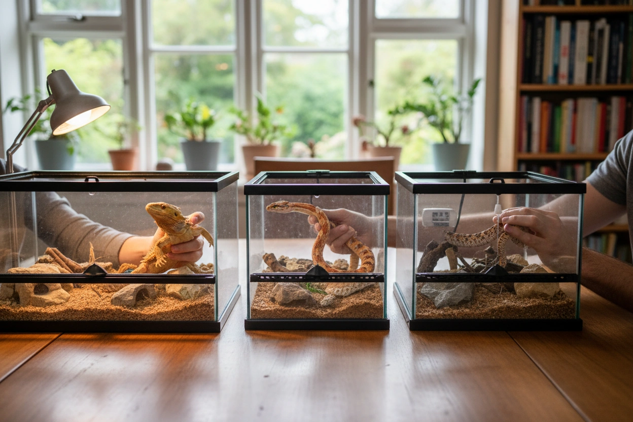 Professional image illustrating Understanding Common Reptiles as Pets