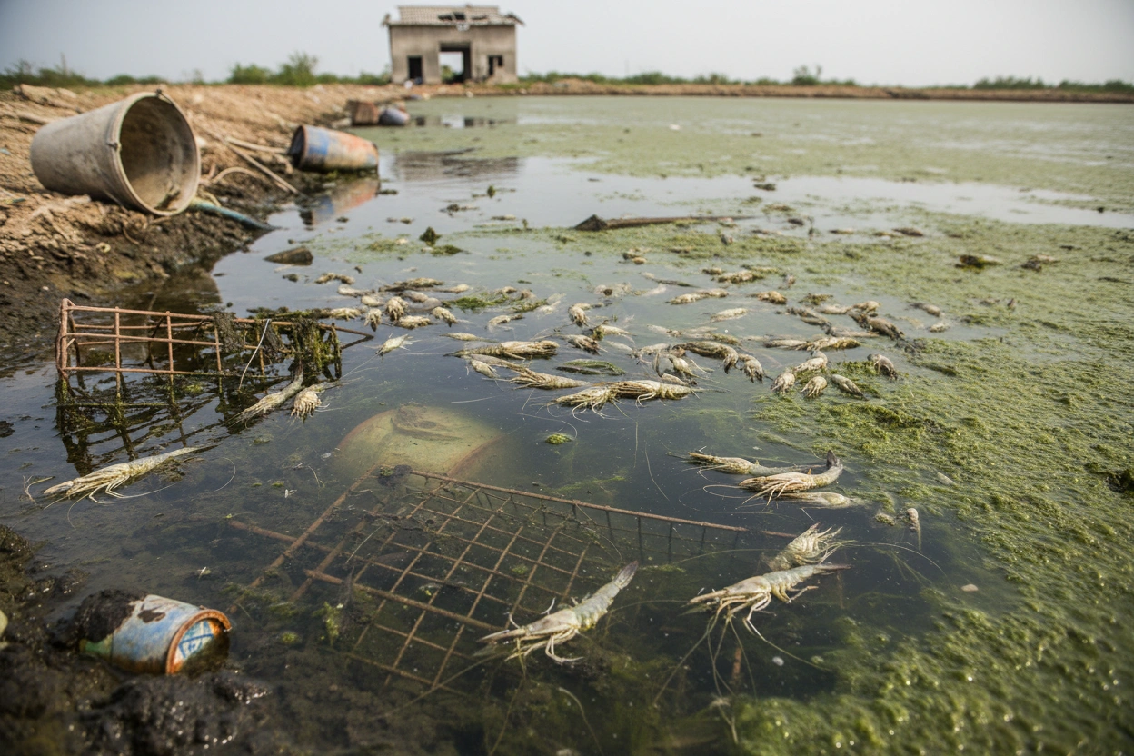 Professional image illustrating Common Mistakes in Crustacean Aquaculture